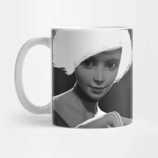 White Hair Mug